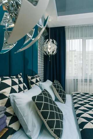 Апартаменты Tomas apartments Киев Люкс с гидромассажной ванной-1